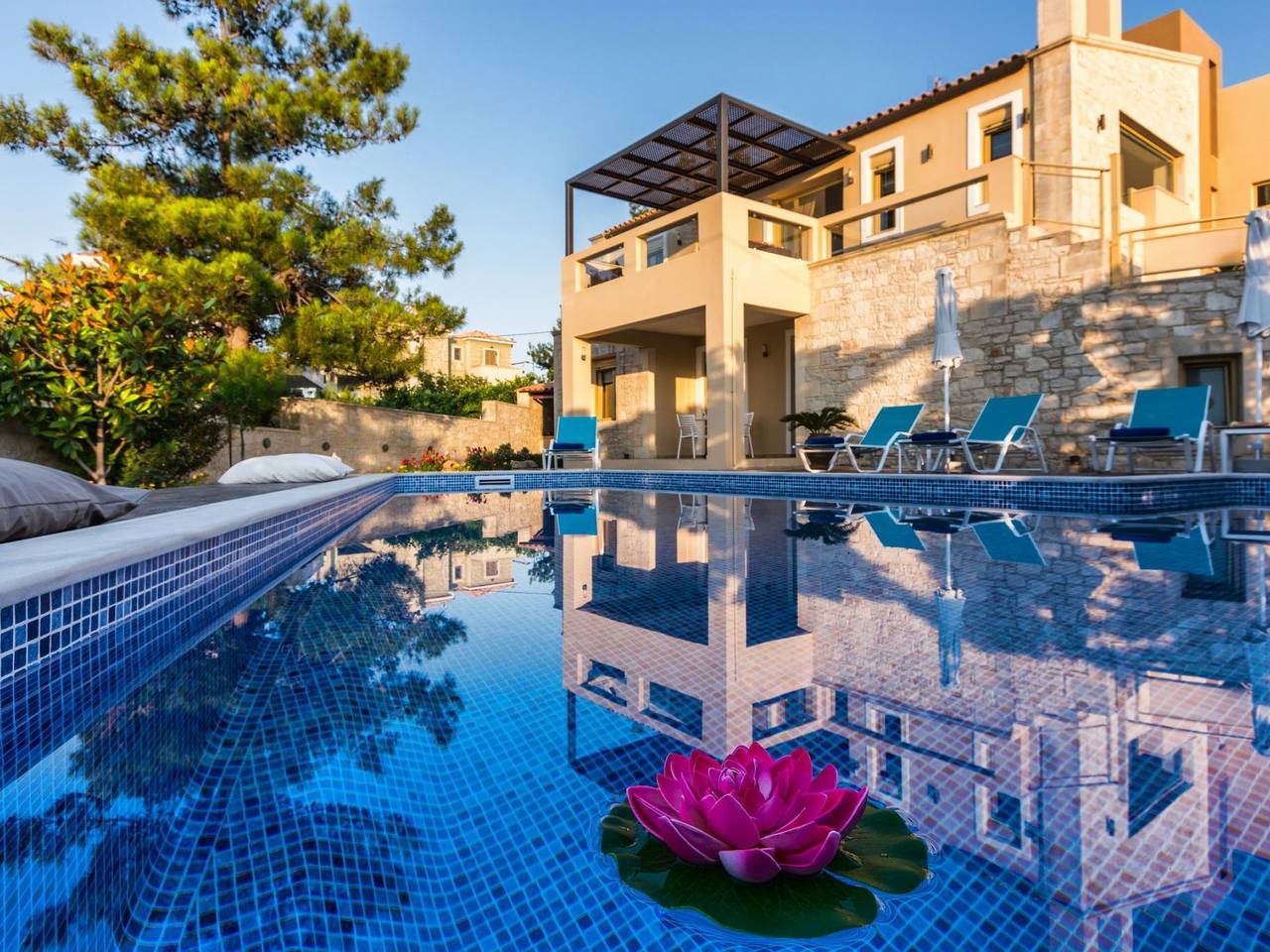 Palladio-Villa in Rethymno und Umgebung