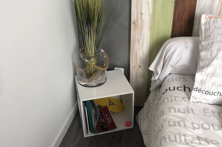 Chambre N 2 voile  d’hôtes la villa Préfaillaise in Préfailles, Côte de Jade