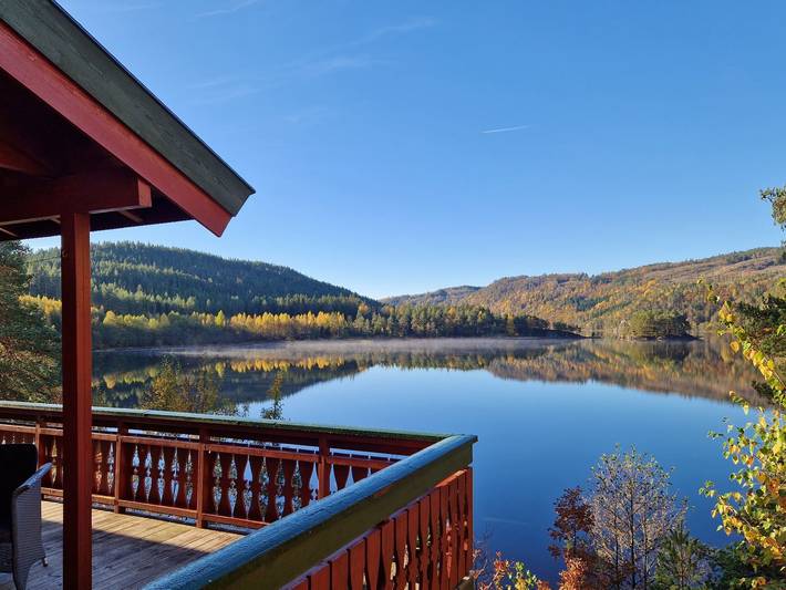 Ferienhaus für 6 Personen, mit Terrasse und Seeblick in Vest-Agder - 2
