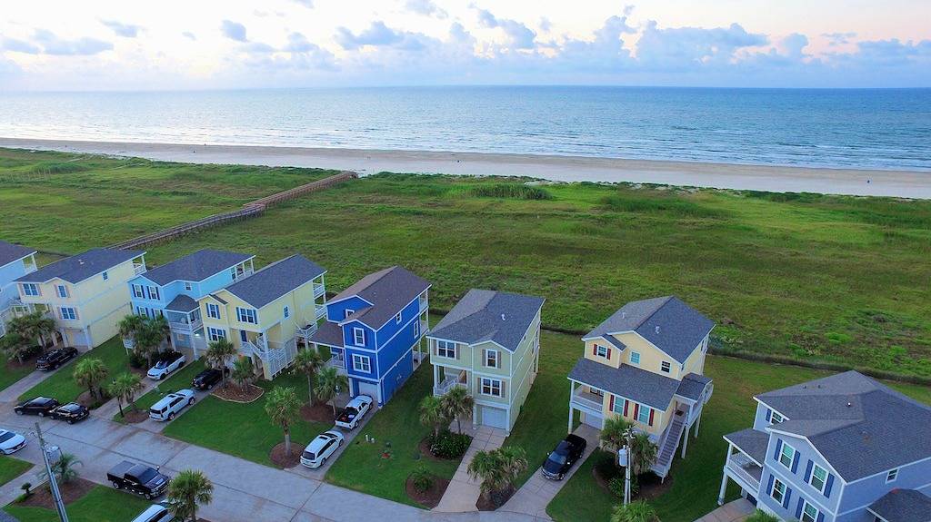Sea Brooke-Luxus-Ferienhaus am Strand in Pointe Westgalveston, Tx in Galveston Island, Galveston