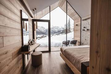 Cottage pour 2 personnes, avec jacuzzi ainsi que sauna et jardin, animaux acceptés à Sappada