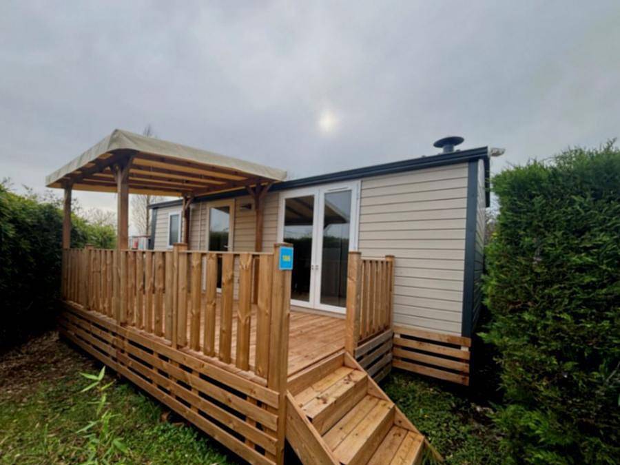 Camping Paradis les Pins - Royan - Mobilheim 4 personen - Premium 2Zi 4p in Saint-Palais-sur-Mer, Côte de Beauté