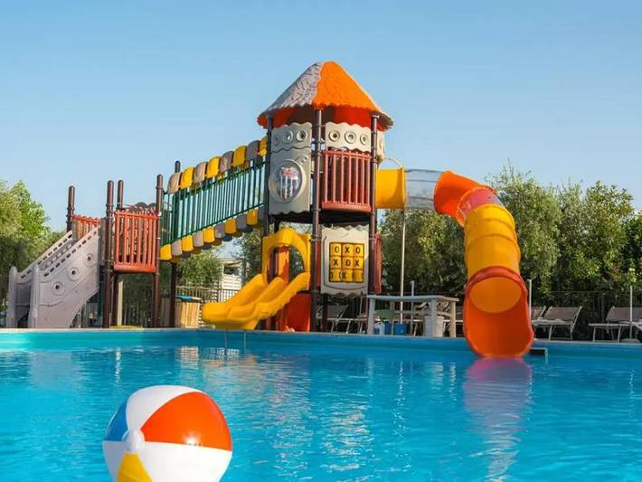 Camping voor 3 personen, met kinderzwembad in Trentino