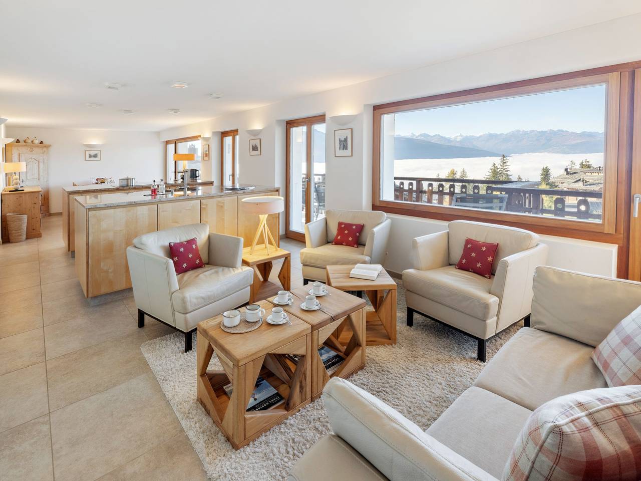 Geheel appartement, Les Aiguilles Vertes Rez inférieur in Randogne, Sion - Sierre & omgeving