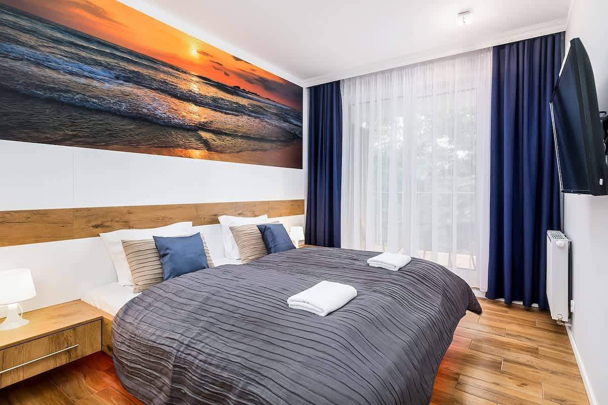 Appartement entier, Cozy Apartment | Balcony and Private Parking in Kołobrzeg, Baltic Sea Pomerania