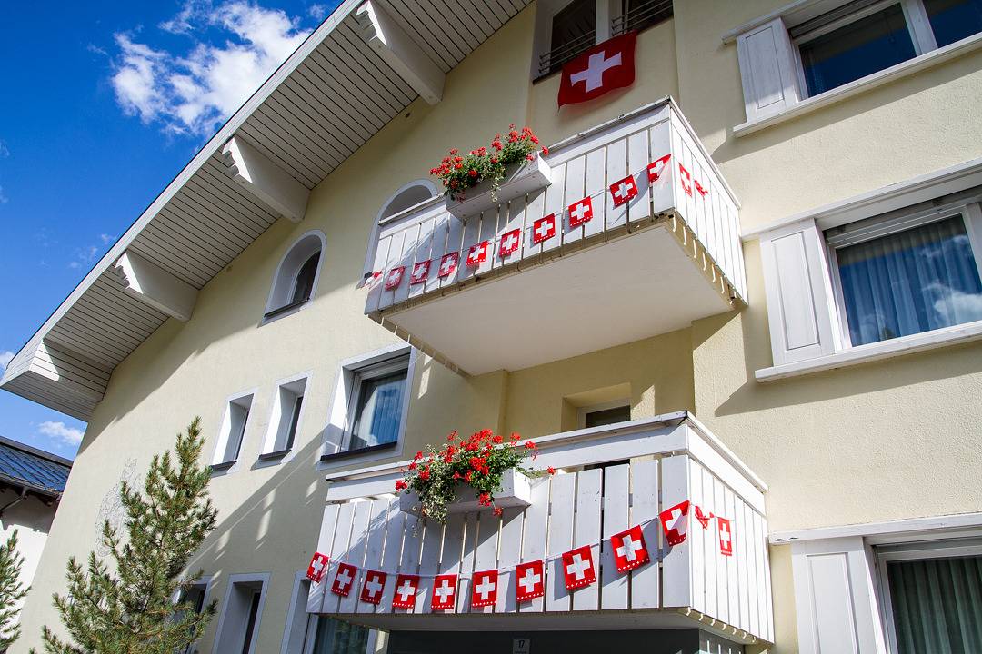 Geheel vakantieappartement, Vakantieappartement voor 2 personen met balkon in Ravaisch, Samnaun
