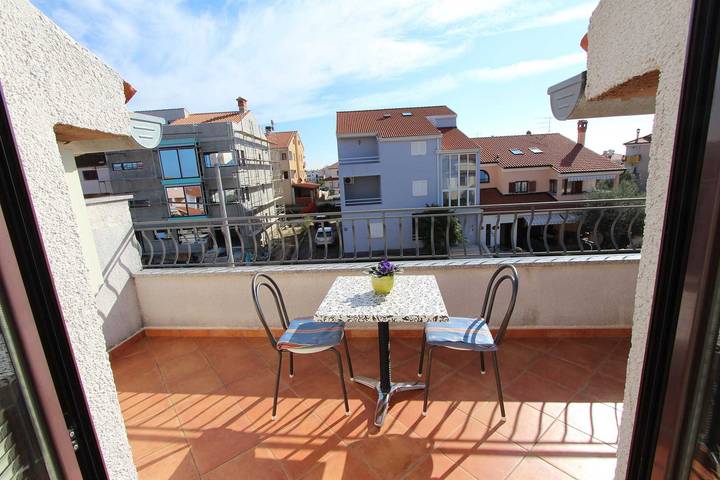 Studio für 2 Personen, mit Balkon und Balkon/Terrasse in Rovinj - 4