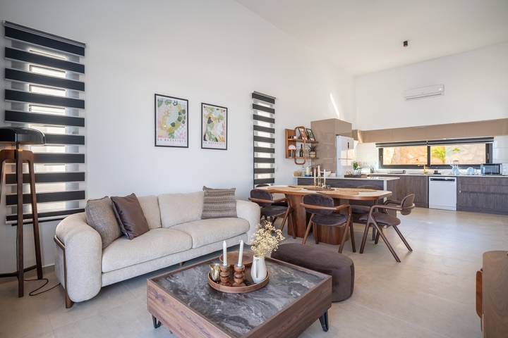 Ferienhaus für 6 Personen, mit Ausblick und Garten sowie Meerblick in Nordzypern - 4