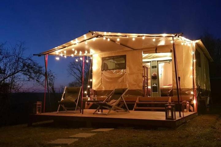 Camping para 5 personas, con piscina, Se admiten mascotas - 1