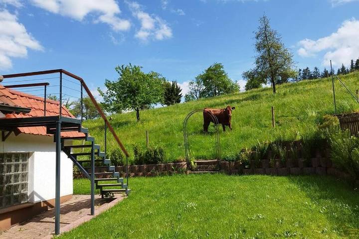 Ferienwohnung für 5 Personen, mit Terrasse und Garten sowie Ausblick in Oberzent - 4