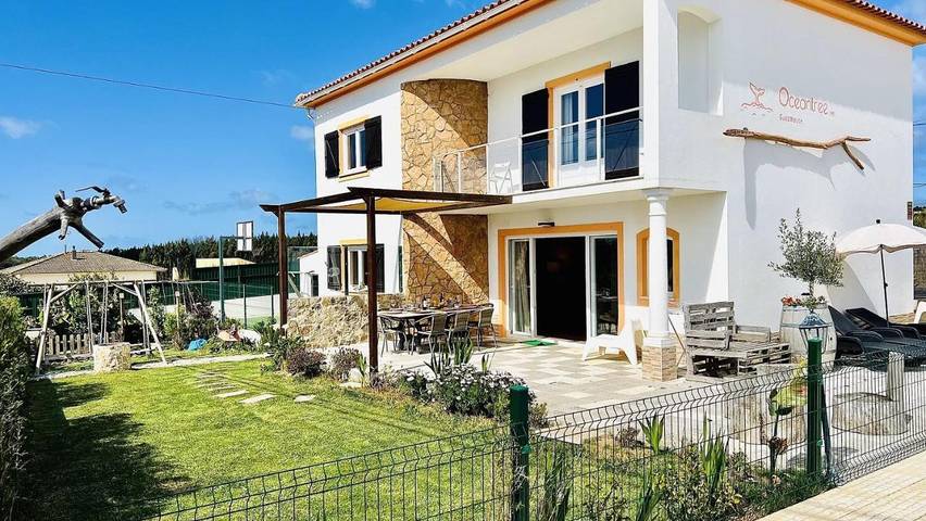 Maison d’hôte pour 11 personnes, avec piscine ainsi que jacuzzi et jardin dans Atouguia da Baleia - 4