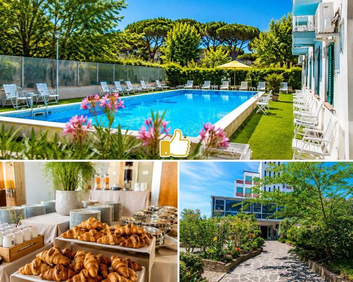 Hotel for 3 people, with view and garden as well as pool - 1