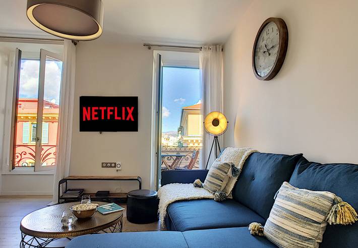 Gîte pour 4 personnes, avec balcon dans Place Massena - 4