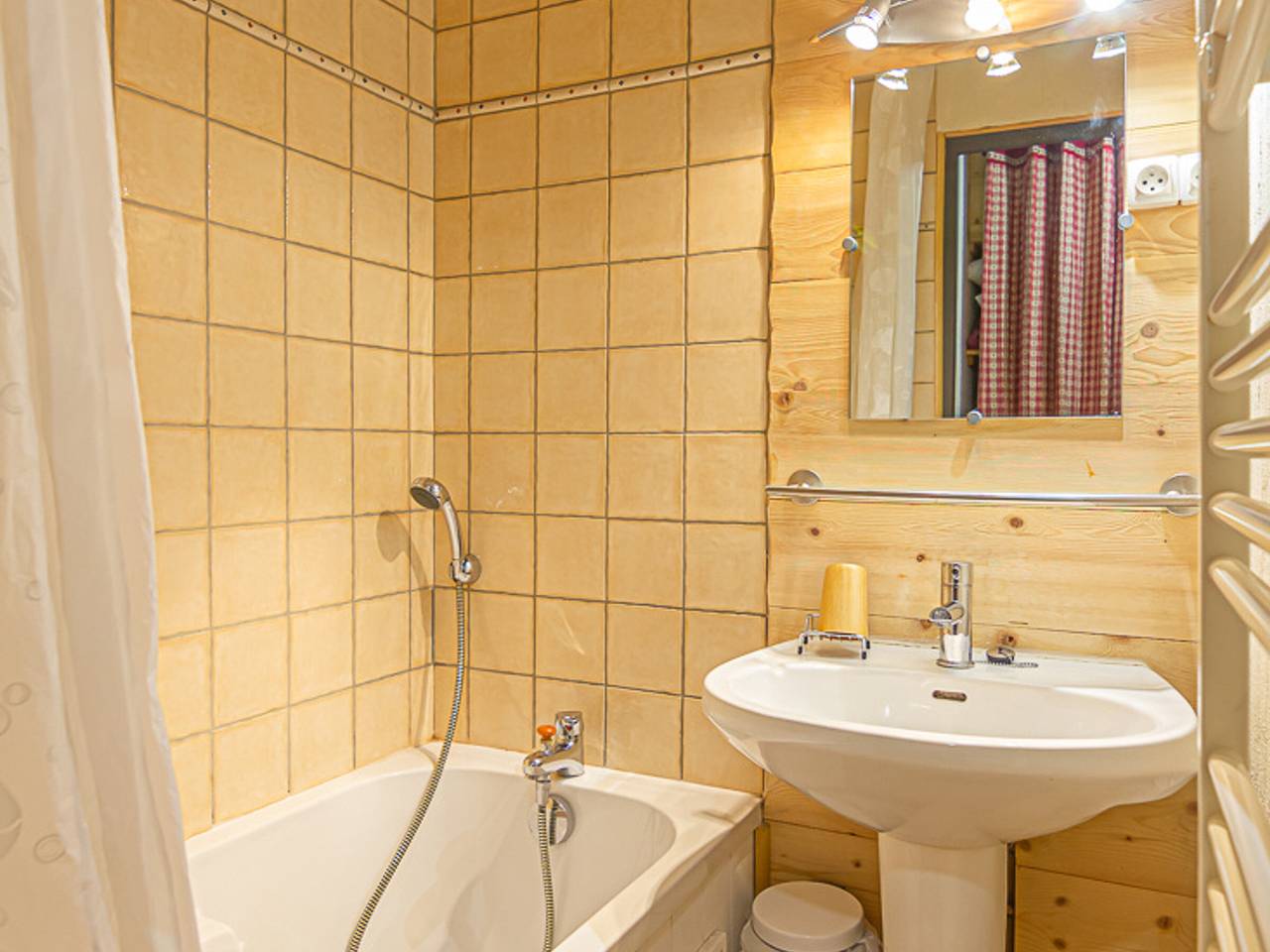 Estudio entero, Estudio cabina para 4 personas a pie de pistas en Aussois in Aussois, Región de Saint-Jean-de-Maurienne