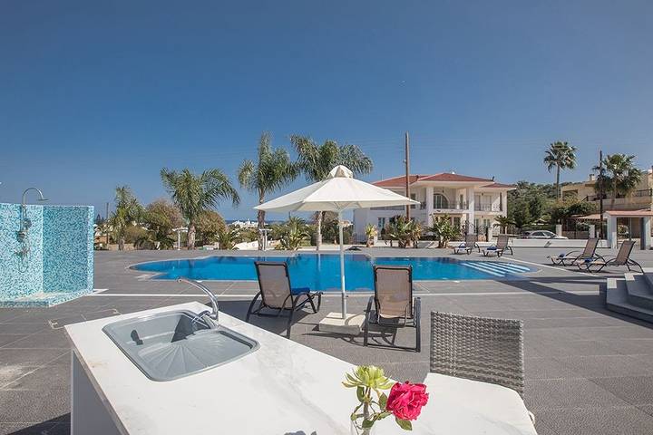 Villa für 11 Personen mit Garten in Protaras, Südzypern