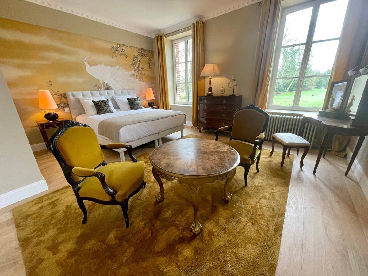 Double Room with Garden View in Gonneville-sur-Honfleur, Région de Lisieux