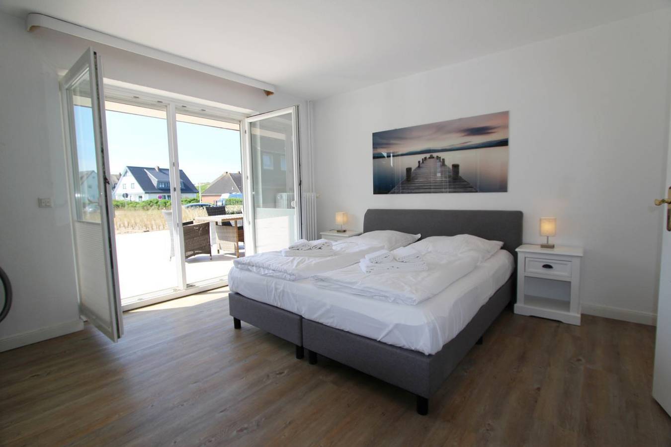 Ganze Wohnung, Helle 3-Zimmer-Wohnung auf einer Ebene in strandnaher Lage in Wenningstedt, Sylt