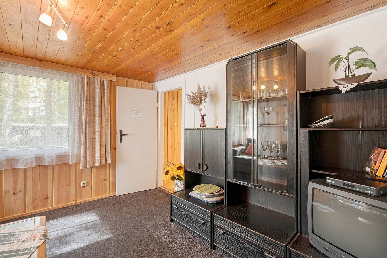 Bungalow '7 - Finnhütte' mit privater Terrasse und gemeinsamem Garten in Niesky, Oberlausitz-Niederschlesien