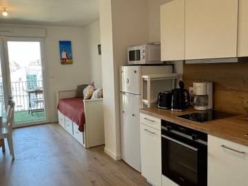 Appartement De Vacances pour 4 Personnes dans Dives-sur-Mer, Côte Fleurie, Photo 3