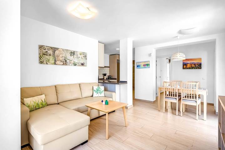 Casa de vacaciones para 4 personas, con Balcón y Jardín en Fuengirola