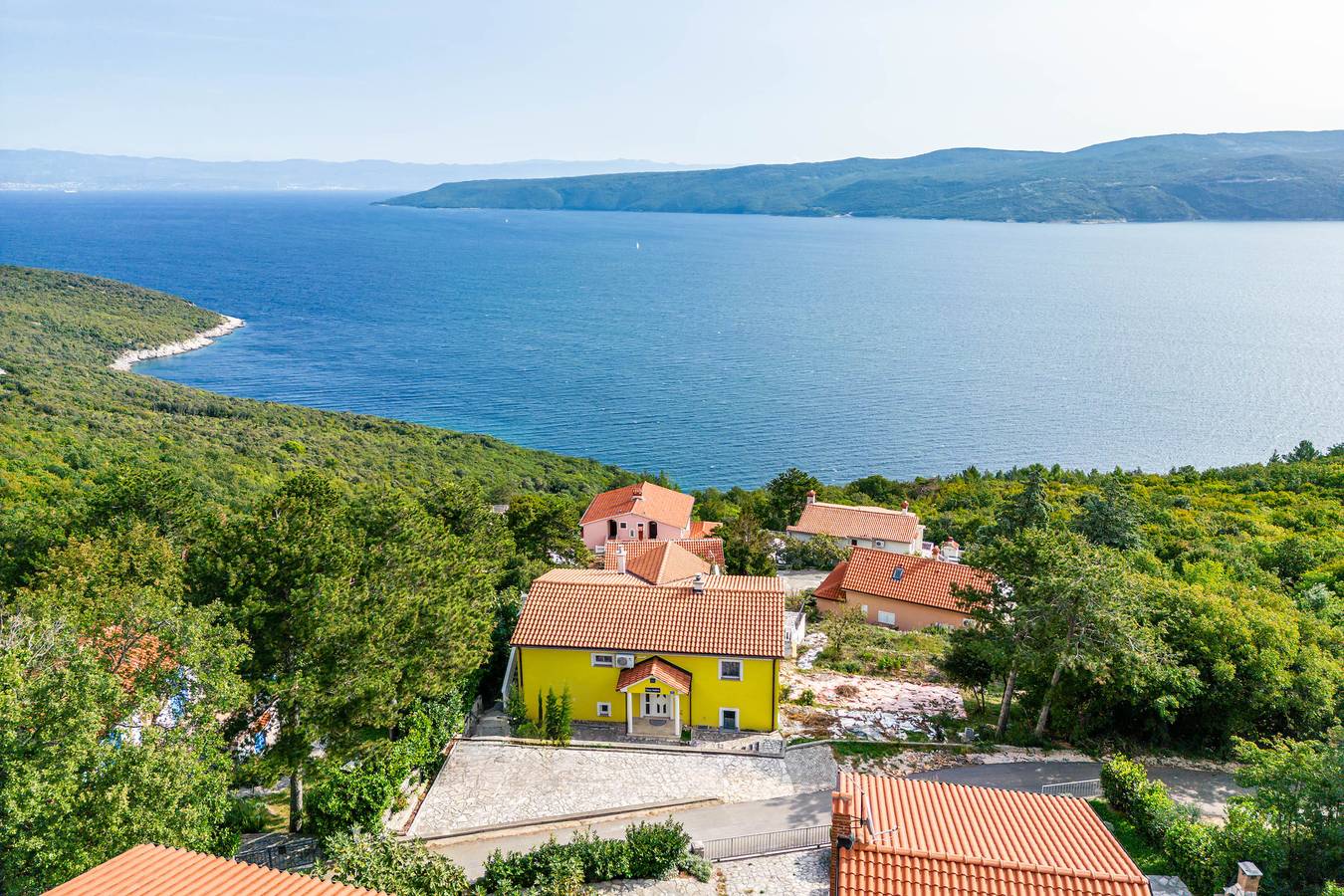 Ganze Wohnung, Seaview House Helena - Apartment 1 in Plomin, Ostküste Istrien
