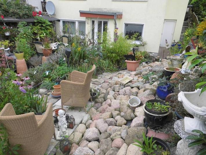 Ferienwohnung für 6 Personen, mit Terrasse und Garten sowie Ausblick in Plön