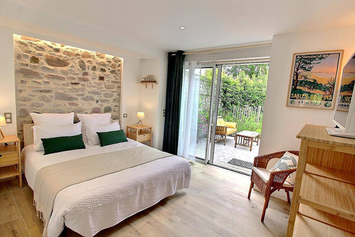 Chez Petit Caillou - Chambre familiale in Plurien, Côte d’Émeraude