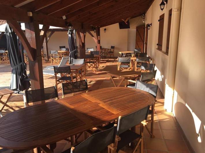 Hôtel pour 2 personnes, avec piscine et jardin, animaux acceptés à Lesperon - 4