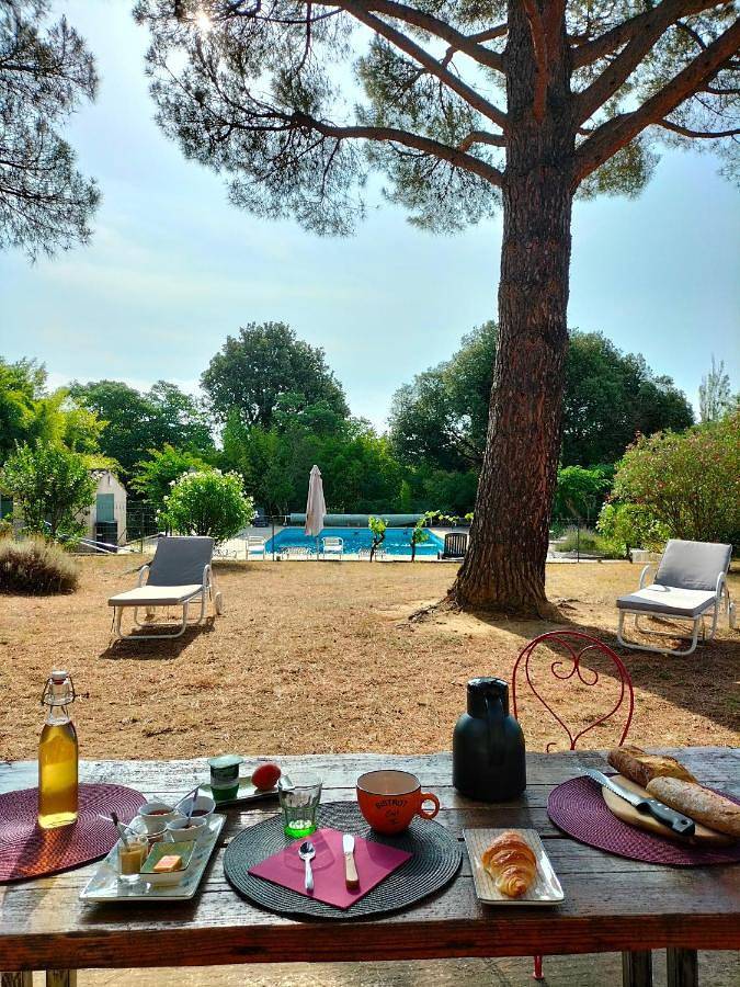 Location de vacances pour 4 personnes, avec piscine et terrasse, animaux acceptés à Saint-André-d'Olérargues - 2