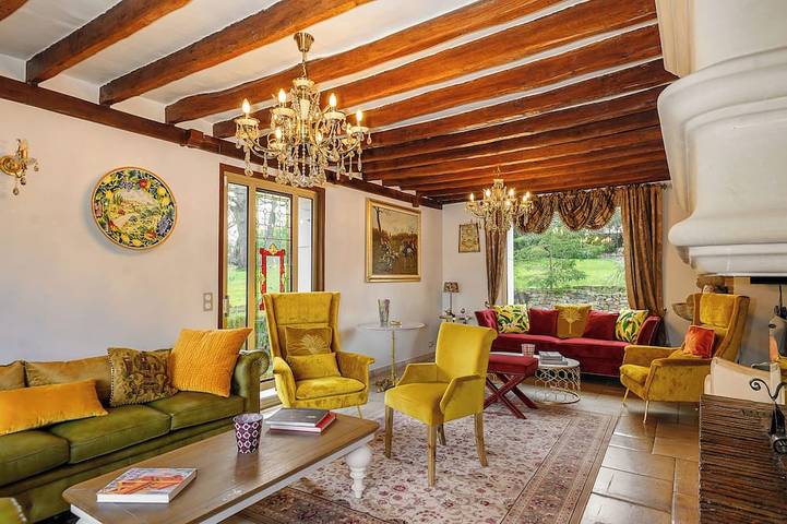 Location de vacances pour 28 personnes, avec piscine et jacuzzi dans La Queue-lez-Yvelines - 2