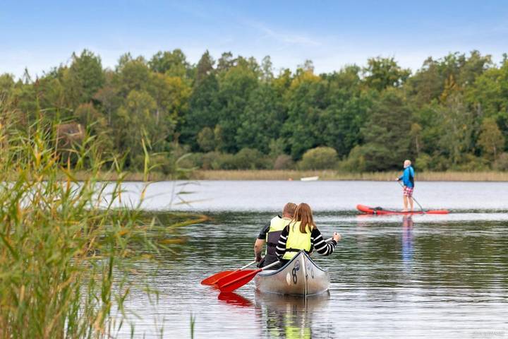 Camping für 6 Personen, mit Garten und Ausblick sowie Sauna, mit Haustier in Schweden - 3