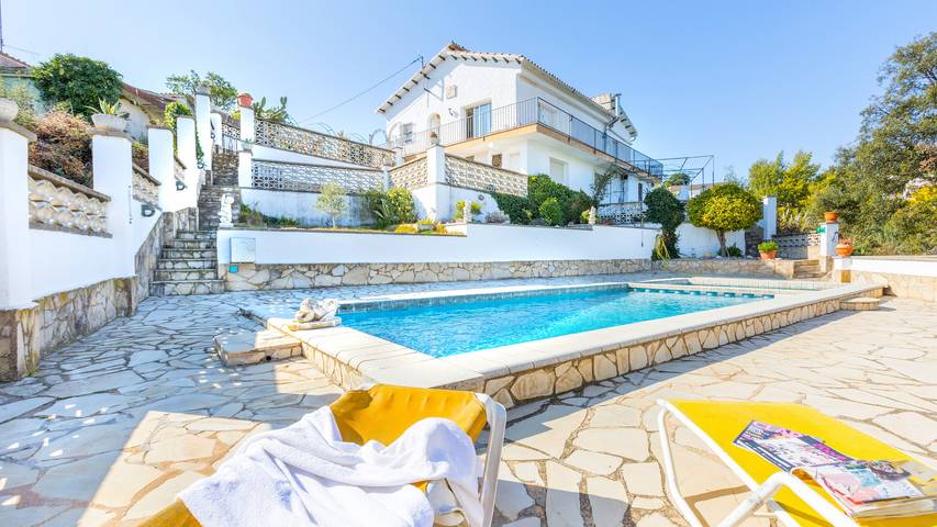 Ferienhaus für 7 Personen, mit Terrasse und Garten in Lloret de Mar