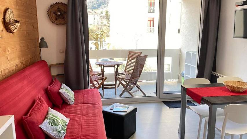 Appartement de vacances pour 4 personnes, avec piscine et balcon