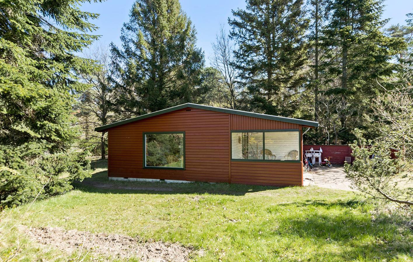 Ferienhaus für 4 Personen mit Terrasse in Melby, Hovedstaden