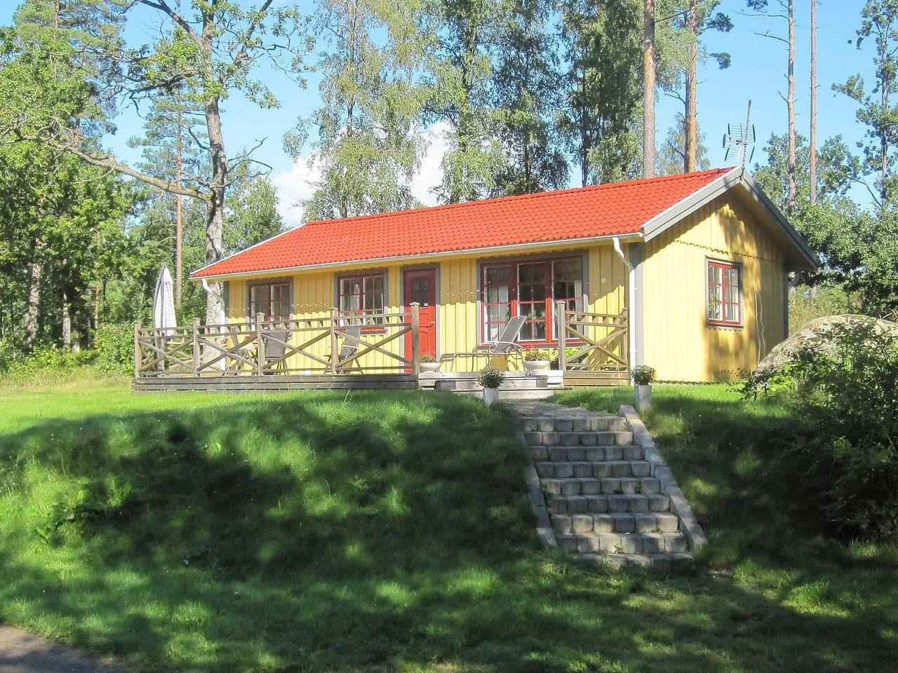 4 personer fritidhus i Håcksvik in Skyarp, Västergötland