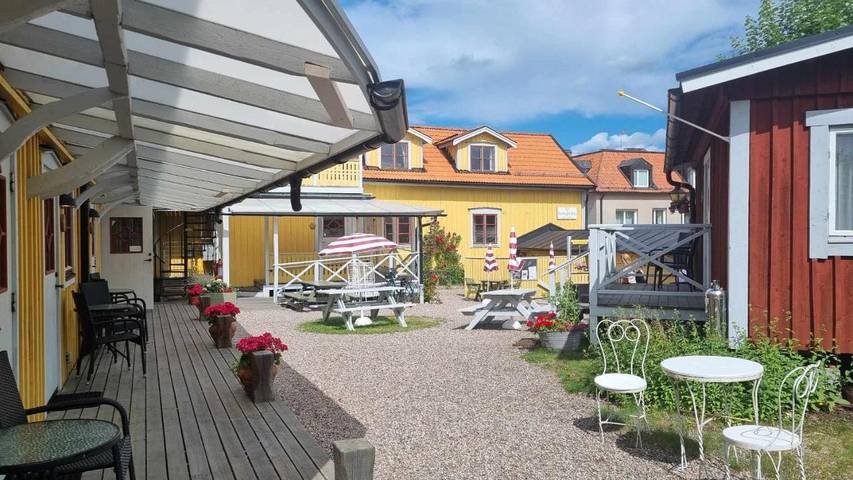 Ferienhaus für 2 Personen, mit Balkon und Terrasse sowie Garten und Ausblick in Uppsala - 4