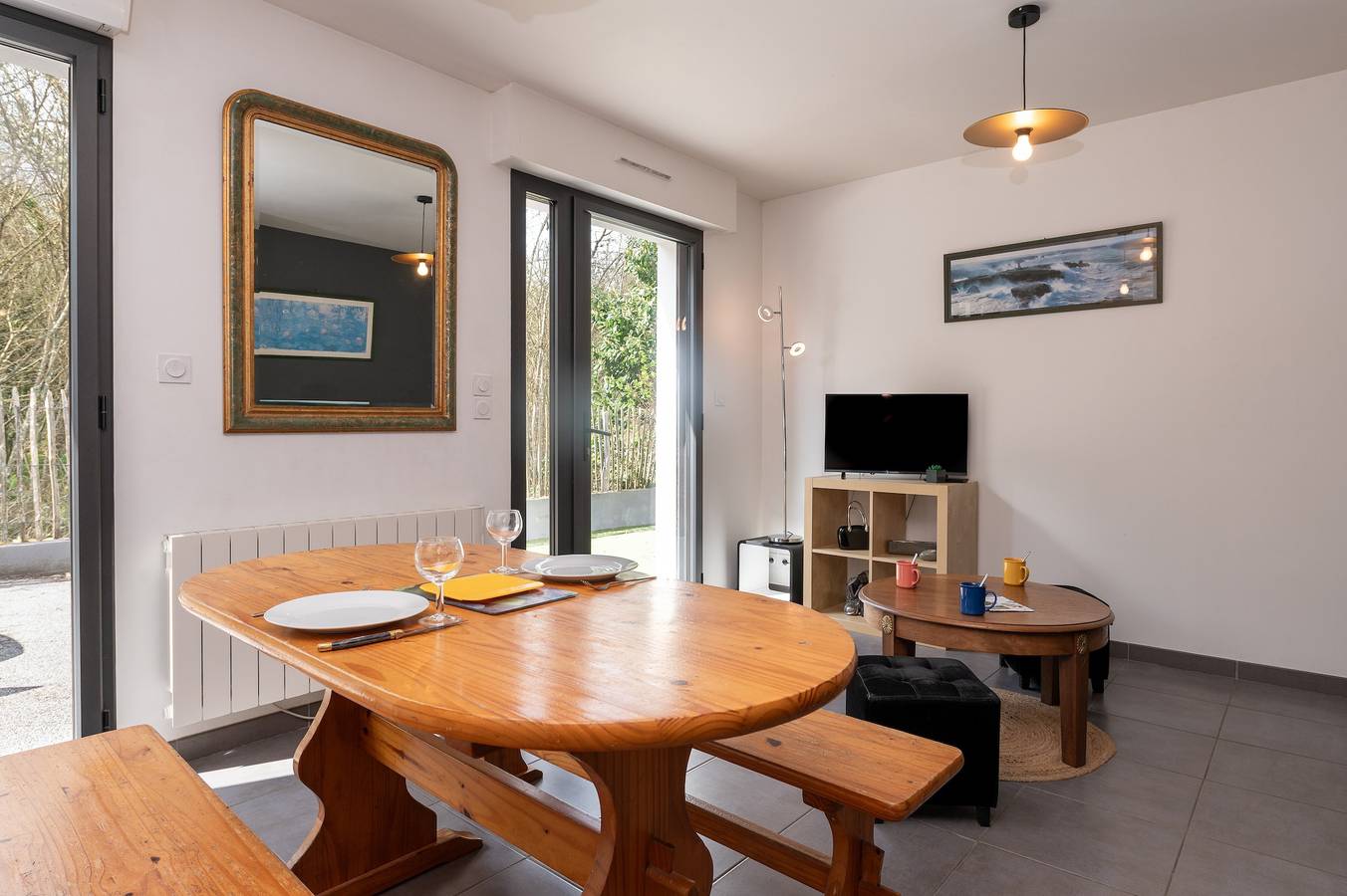 Casa de vacaciones 'La Maison De Toulbadeu' con terraza privada y jardín privado in Brech, Côte des Mégalithes