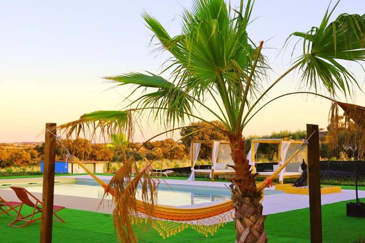 Chalet para 3 personas, con jardín además de vistas y piscina en Alentejo - 2