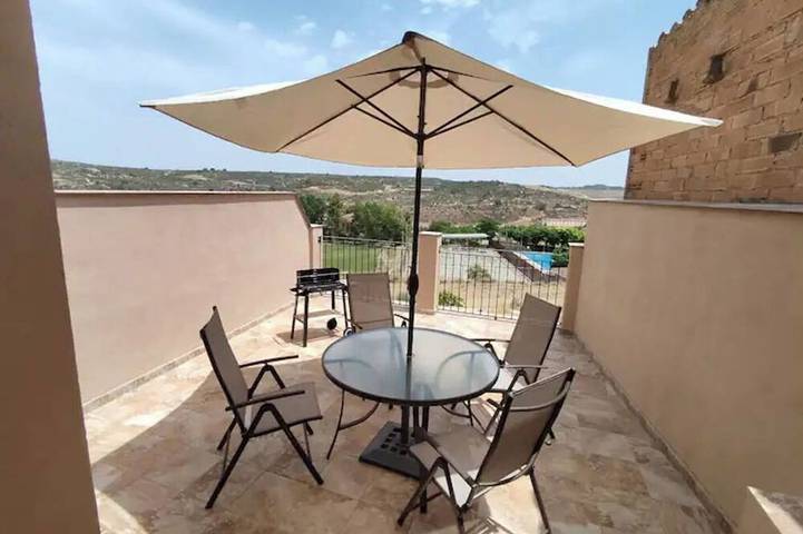 Maison de vacances pour 5 personnes, avec piscine et terrasse