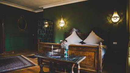 Ferienwohnung für 4 Personen, mit Garten und Terrasse sowie Sauna, mit Haustier in Behren-Lübchin