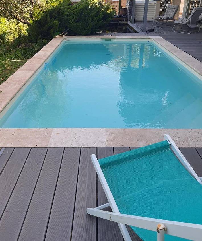 Appartement de vacances pour 2 personnes, avec Terrasse et Piscine