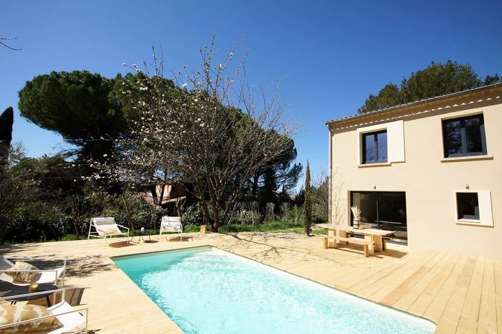 Villa voor 8 personen, met tuin in Vaison-la-Romaine