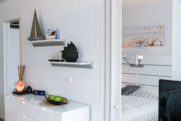 Ferienwohnung für 3 Personen, mit Ausblick und Sauna sowie Balkon in Sahlenburg - 2