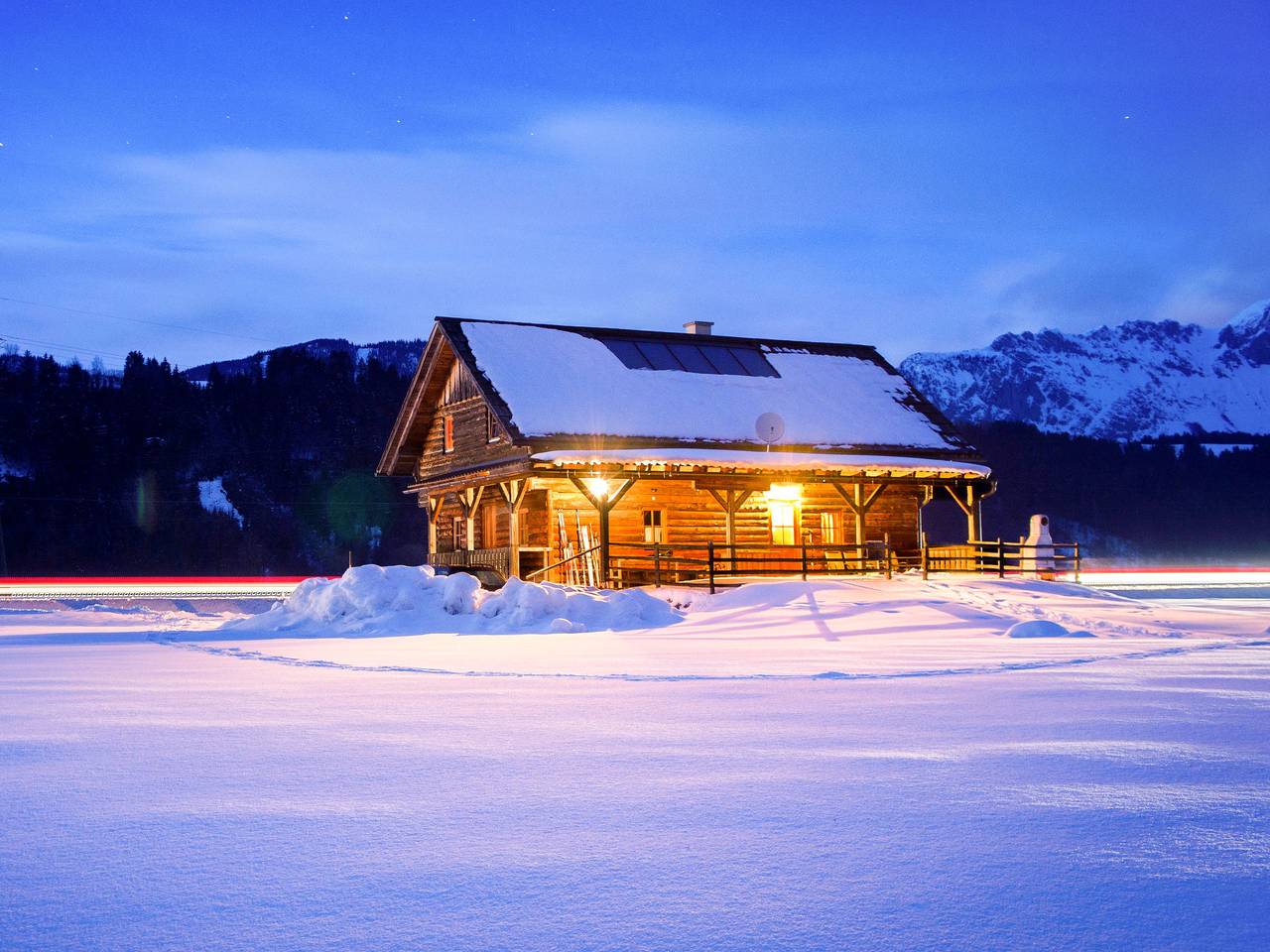 Steiners Blockhütte in Sölk, Tauern