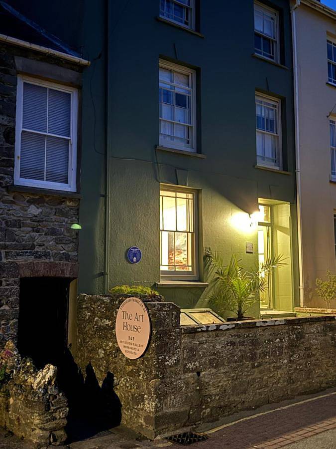 B&b for 2 people, with balcony and sauna as well as view and garden in Pembrokeshire