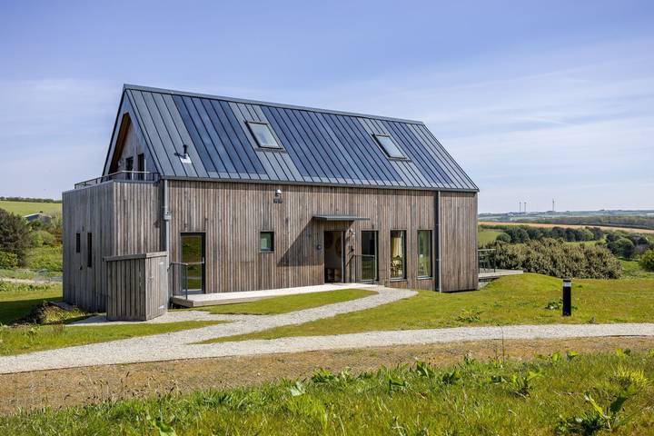 Albergue para 8 personas con piscina in West Down, Devon