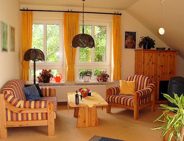 Ferienwohnung für 2 Personen, mit Garten und Ausblick in Kappeln