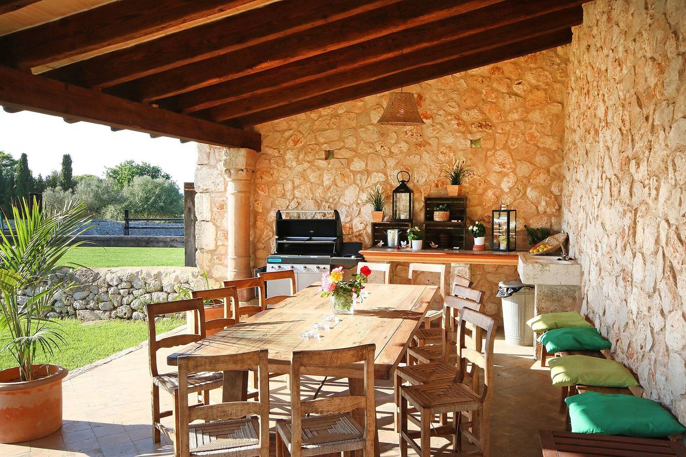 Finca 'Son Mas Vell' mit privatem Pool, privater Terrasse und Wi-Fi in Manacor, Mallorca Osten
