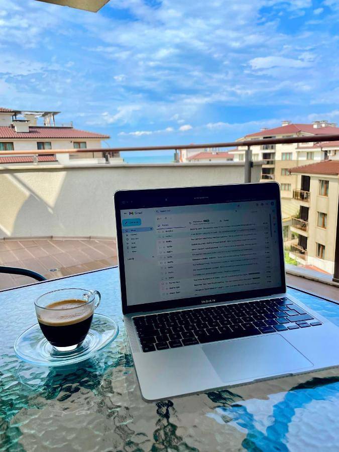 Ferienwohnung für 6 Personen, mit Pool und Garten sowie Ausblick - 1