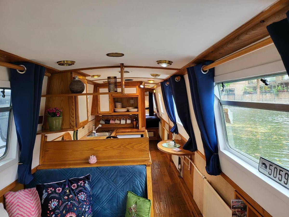 Mobile Home in London, Südostengland